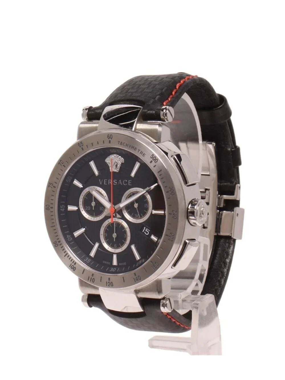 Versace Watch Vfg Quartz Black